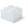 Image de Boîte De Rangement Lego Storage Brick 4 Glitter Empilable 25x25x18 Cm