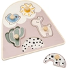 Image de Done by Deer Puzzle à bulles en bois Lalee Beige, 5pcs.