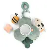 Image de Done By Deer Petit miroir d'éveil « La petite ferme » avec pince, vert Enfants Vert Taille unique
