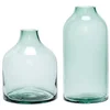 Image de Grande Vert transparent vases en verre Lot de 2 en occasion ou reconditionné