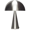 Image de Lampe Hubsch Mush Métal 25x33 Cm Nickel