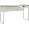 Image de Function Plus Bureau blanc mat / chêne