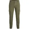 Image de Jack & Jones 12141844, Modèle : Náklad, Public : Adulte, Couleur : Vert, Matière : Coton, Élasthanne, Ne pas utiliser de blanchiment, Séchage à l'air libre
