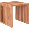 Image de Table d'appoint en teck 40x40x40 cm