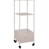 Image de Torres chariot en métal 3 tablettes sable.