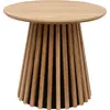 Image de Osaka table basse table d’angle placage chêne.