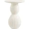 Image de Irma table basse table d’appoint Ø40cm blanche.
