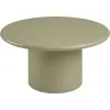 Image de Henny table basse Ø80 cm vert.