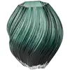 Image de Lykke Vase En Verre Soufflé Vert Foncé.