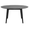 Image de Roxby Table de salle à manger Ø140 cm, noir.