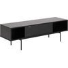Image de Angus Meuble TV avec 1 porte, coulissante, noir.