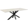 Image de Heaven table de salle à manger 100x200cm gris.
