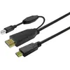 Image de Vivolink PROUSBCHDMIUSBB10 Câble USB 10 m USB 3.2 Gen 1 (3.1 Gen 1) USB C Noir (PROUSBCHDMIUSBB10)