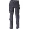 Image de Pantalon avec poches genouillères Noir bleu, taille 82 C43 MASCOT 22279-605-010