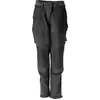 Image de Pantalon avec poches genouillères Noir, taille 82 C48 MASCOT 22278-605-09