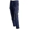 Image de Pantalon avec poches genouillères Noir bleu, taille 82 C51 MASCOT 22179-652-010