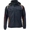 Image de Veste Softshell avec capuche Noir bleu/orange vif, taille L MASCOT 23002-246-01014