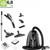 Image de Nilfisk - Aspirateur Traineau, Avec 4 Accessoires Et Télécommande, Sac Inclus, Filtre Hepa 14, Noir - Elite