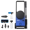 Image de Nilfisk Core 130-6 PowerControl - CAR WASH EU Nettoyeur haute pression vertical électrique 462 l/h Noir, Bleu
