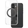 Image de PanzerGlass CARE  by ® Case Transparent w. Black Kickstand & MagSafe iPhone 16 coque de protection pour téléphones portables Housse Noir Apple (brand) Apple - iPhone 16 - Neuf