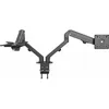 Image de Vision VFM-DAD/4 supporto da tavolo per Tv a schermo piatto 68,6 cm [27] Nero Scrivania (Monitor Mount / Stand 68.6 Cm - [27] Black Desk - Warranty: 12M) - Neuf