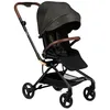 Image de Poussette MoMi ADELLE pour enfant à partir de 6 mois (jusqu'à 22 kg), poussette pliable avec siège 360° et harnais de sécurité 5 points, panier de courses et poignée de transport après pliage en occasion ou reconditionné