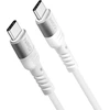 Image de Câble USB-C / USB-C avec connecteurs renforcés, 2m de long, Forever - Blanc