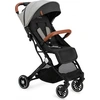 Image de Poussette MoMi ESTELLE - Légère, 4 roues amortissantes, valise - Gris