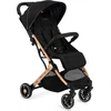 Image de Poussette MoMi ESTELLE - Légère, 4 roues amortissantes, valise - Noir