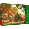 Image de TREFL Puzzle 1000 pièces PremPlus TeaTime Cottage au toit de chaume