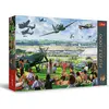 Image de Trefl Premium Plus Quality - Puzzle Tea Time : Spectacle Aérien - 1000 pièces, Série d'Images Nostalgiques Peintes, Pièces Parfaitement Assorties, pour Adultes et Enfants à partir de 12 Ans