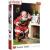 Image de TREFL PUZZLE 1000 Coca-Cola Père Noël près de la cheminée 10922
