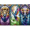 Image de 1000 puzzles en vitrail : Animaux 10957