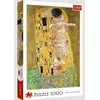 Image de Trefl Puzzle 1000 : Le baiser du chat dans le style de Klimt