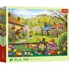 Image de PUZZLE 1000 La chasse aux oeufs de Pâques 10977
