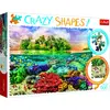 Image de PUZZLE CUBES 600 Formes Folles Île Tropicale 11113 11113