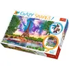 Image de TREFL Puzzle 600 Ciel au-dessus de Paris - Crazy Shapes 11115