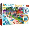 Image de PUZZLE CREFL 600 pièces Formes Folles Miami Beach 11132
