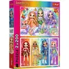 Image de Puzzle TREFL 2x200 Poupées arc-en-ciel Rainbow High 13335