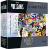 Image de TREFL Wood Craft Origin Puzzle Disney : Meet the Bad Guys 1000 pièces