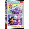 Image de PUZZLE 2x24 Amusant avec Gabby 34433