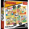 Image de Puzzle TREFL 4 en 1 Garfield aime les lasagnes 34673