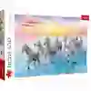Image de TREFL 37289 Puzzle Chevaux blancs au galop - 500 pièces