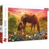 Image de TREFL 500 Puzzle Chevaux dans le pré 37451