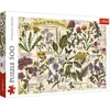 Image de CREFL PUZZLE 500 Herbier : Plantes médicinales 37478