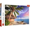 Image de Puzzle 500 Île de Bora Bora Mer Plage Palmiers Été Trefl Qualité Premium