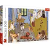 Image de TREFL PUZZLE 500 Chambre van Gogh ? Chien Révolution 37539
