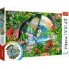 Image de Puzzle 1040 Tropical Animals Spiral Puzzle.
