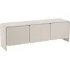 Image de Selsey Lummo - TV-Lowboard 3 portes, 156 cm, gris cachemire