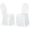 Image de Housse De Chaise Élastique Blanche Pour Mariage Et Communion